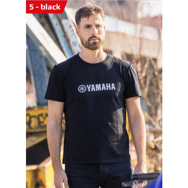 Yamaha Genuine Yamaha Men's 'Revs' Collection Pretoria T-Shirt - Black